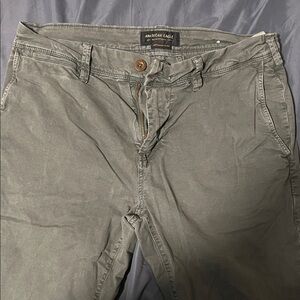 American Eagle Outfitters Gray Chinos